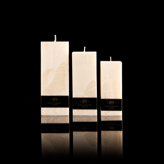 Scented Candle Square - INFINITY FLOW (colour: Light) freeshipping - Eliem.co.uk